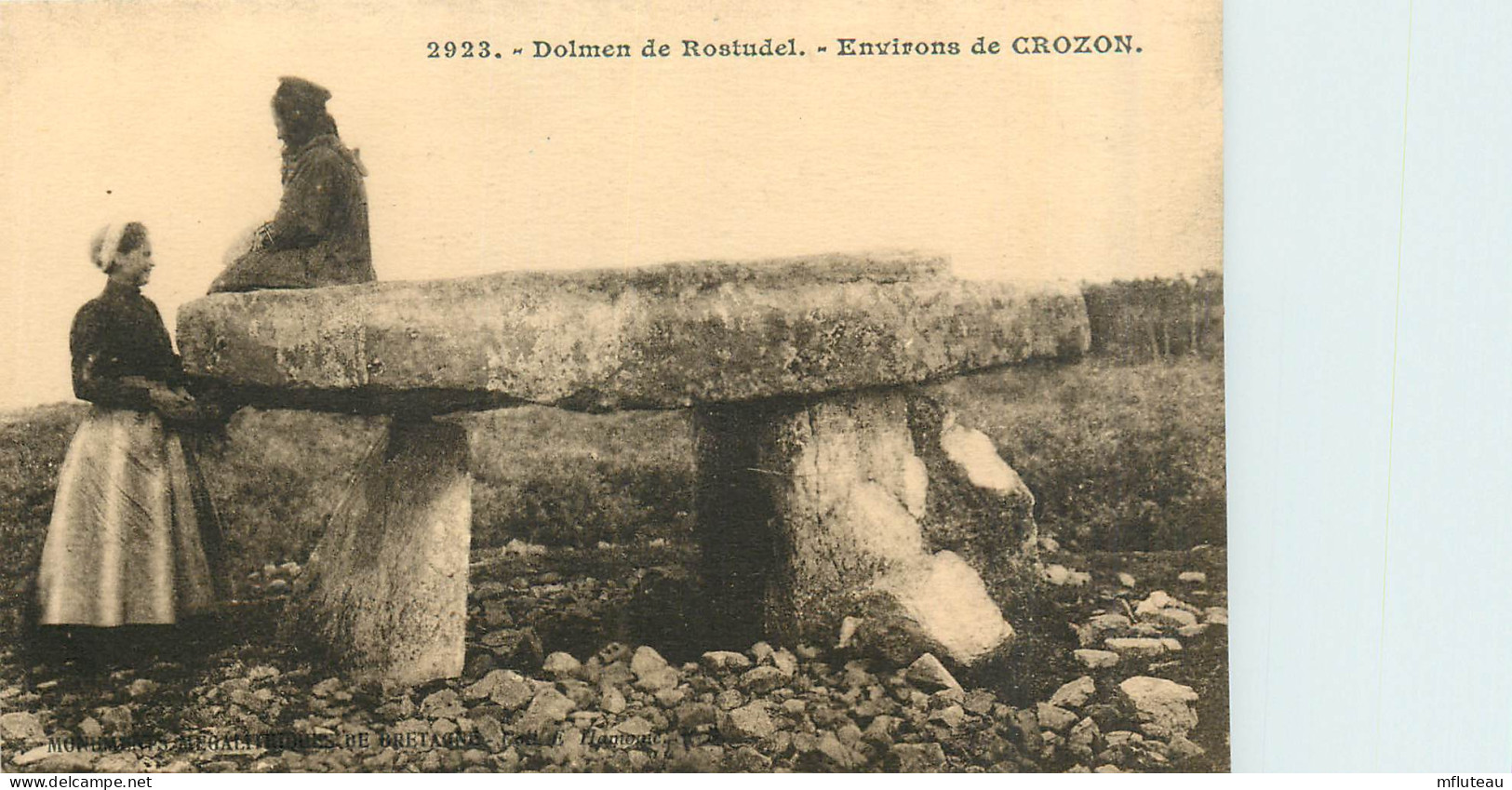 29* ROSTUDEL (crozon)  Le Dolmen       RL40,0367 - Other & Unclassified