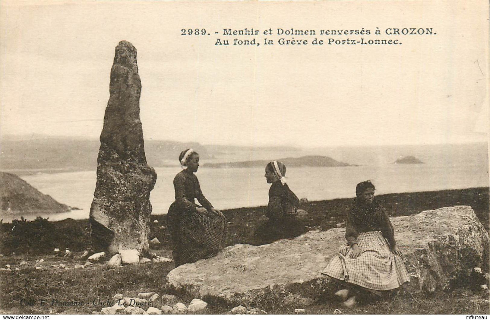 29* CROZON Menhir Et Dolmn Renverses       RL40,0369 - Crozon