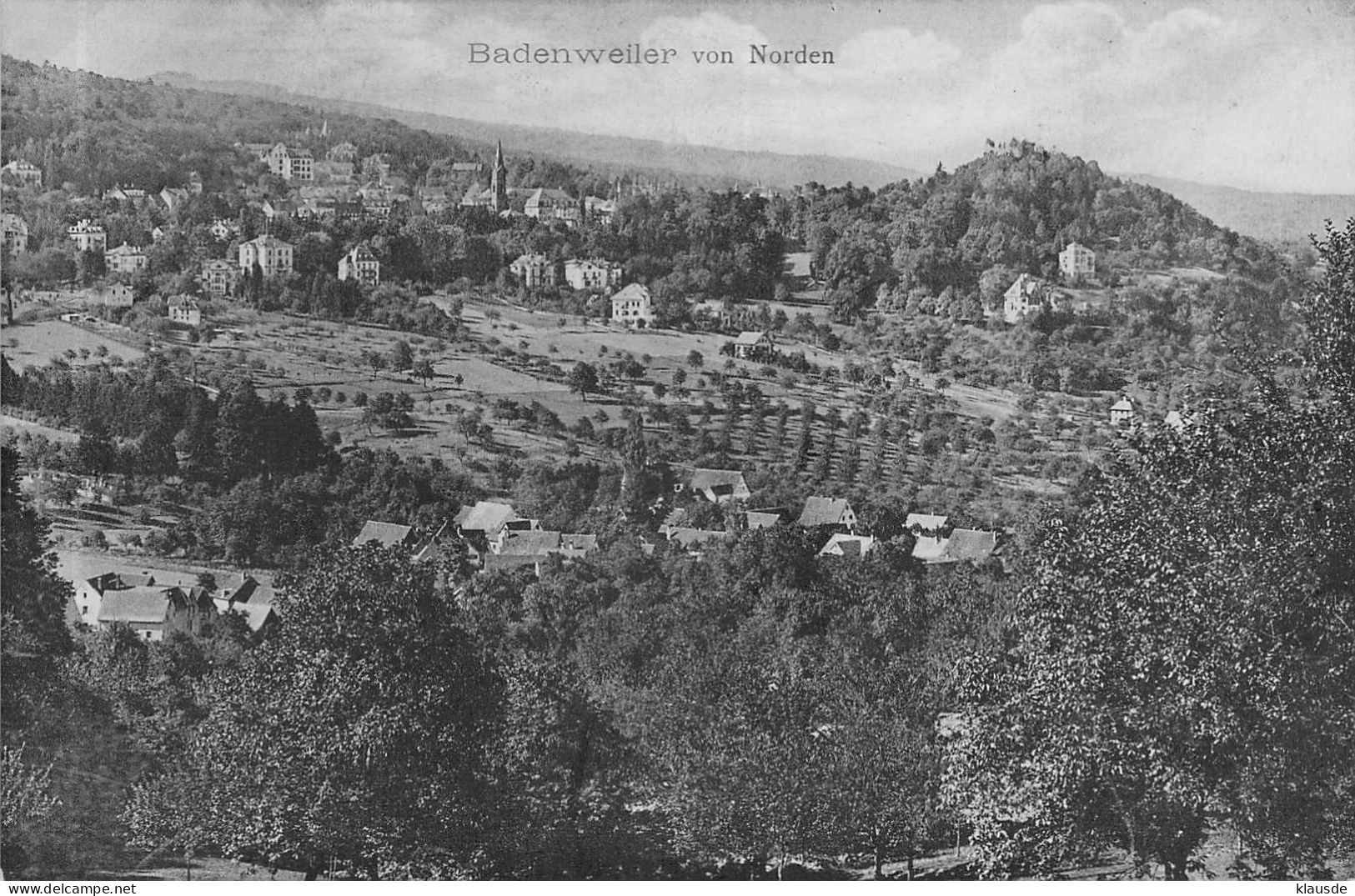 Badenweiler Von Norden - Badenweiler