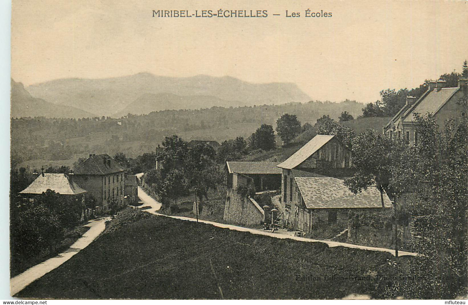 38* MIRIBEL ECHELLES  Les Ecoles       RL40,1059 - Other & Unclassified