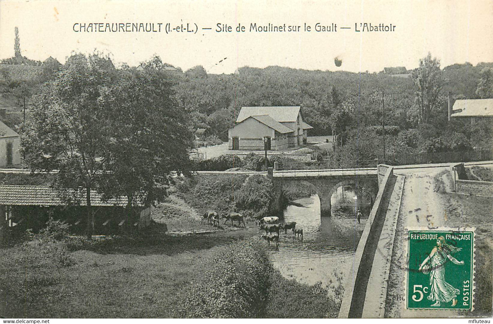 37* CHATEAURENAULT Site De Moulinet Sur Le Gault – Abattoir        RL40,0933 - Other & Unclassified