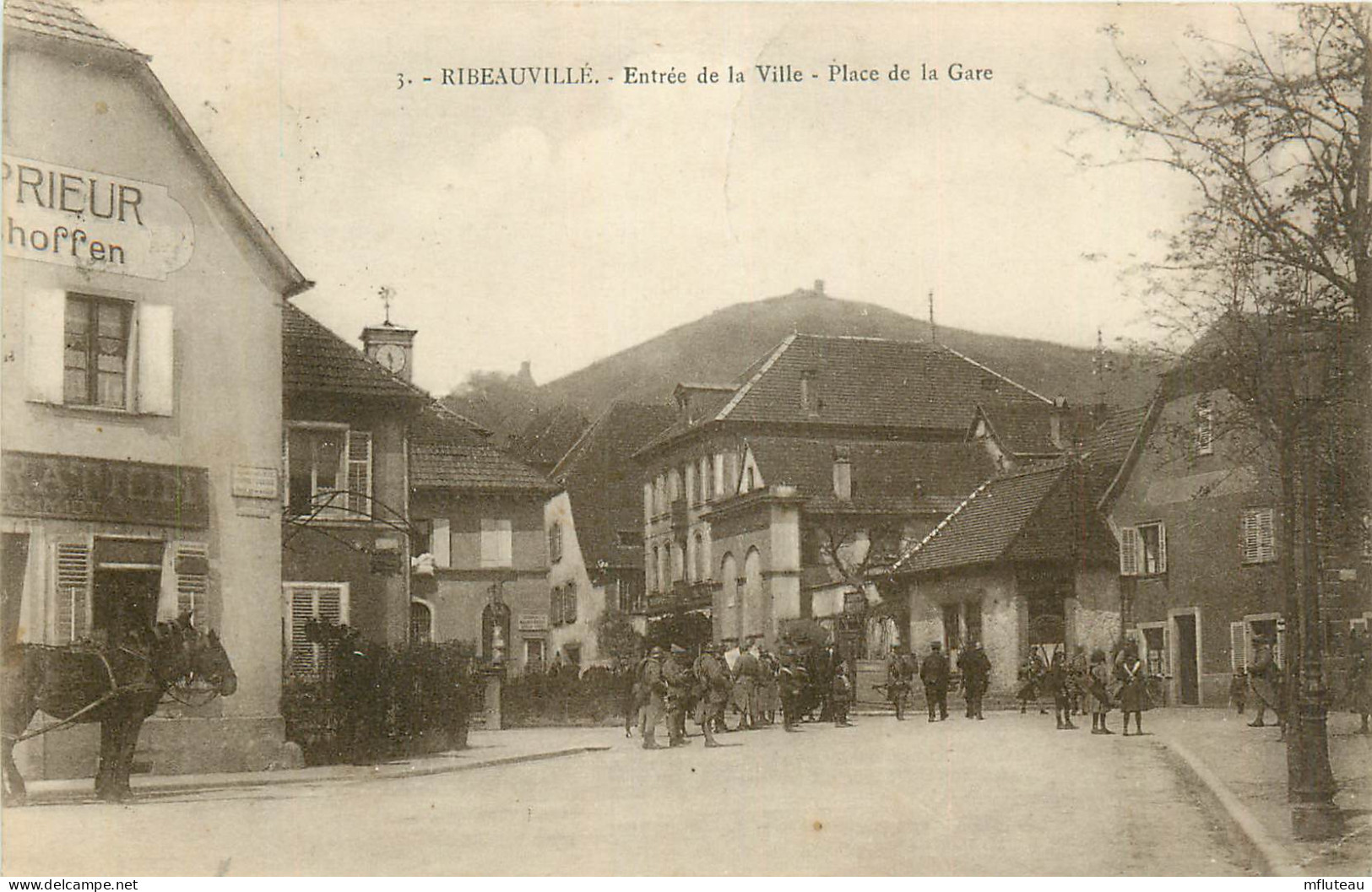 68* RIBEAUVILLE  Place De La Gare       RL40,1426 - Ribeauvillé