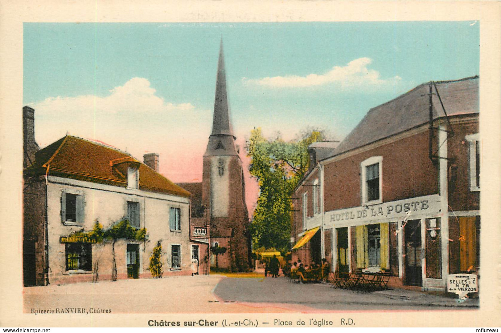 41* CHATRES S/CHER  Place De L Eglise      RL40,1340 - Sonstige & Ohne Zuordnung