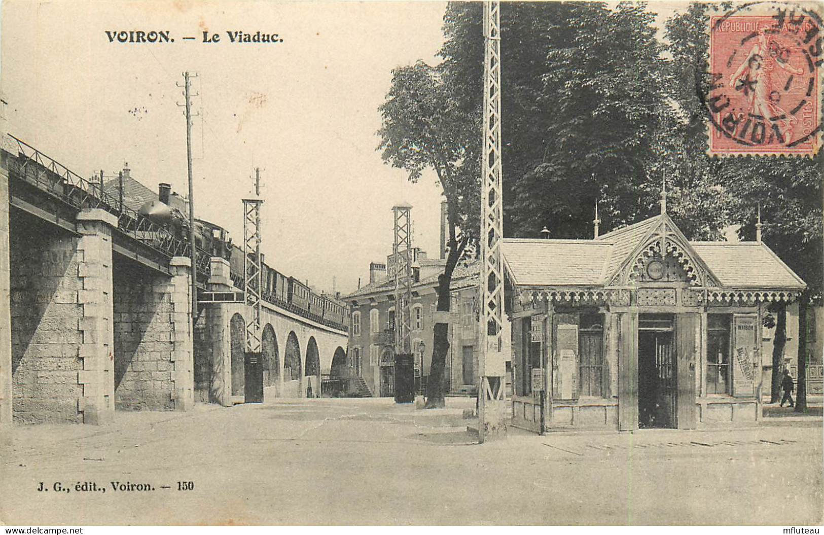 38* VOIRON  Le Viaduc       RL40,1176 - Voiron