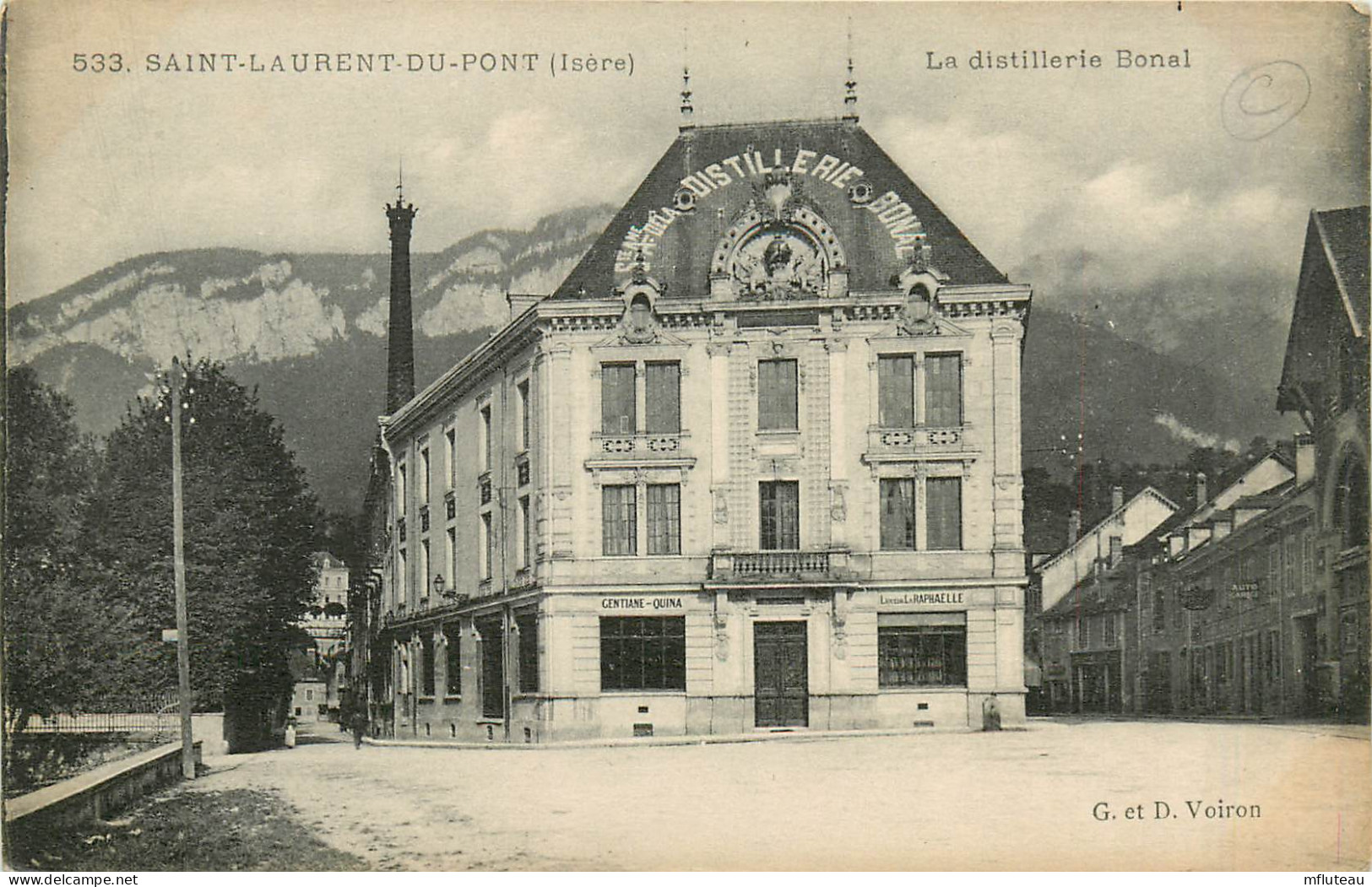38* ST LAURENT DU PONT La Distillerie       RL40,1139 - Saint-Laurent-du-Pont