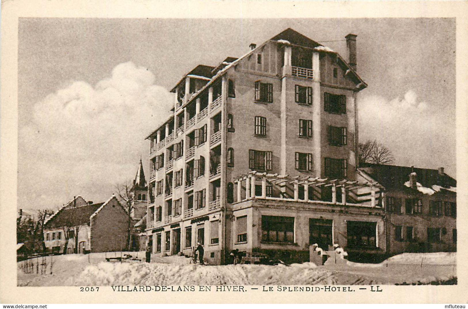 38* VILLARD DE LANS  Le Splendid  Hotel      RL40,1106 - Villard-de-Lans