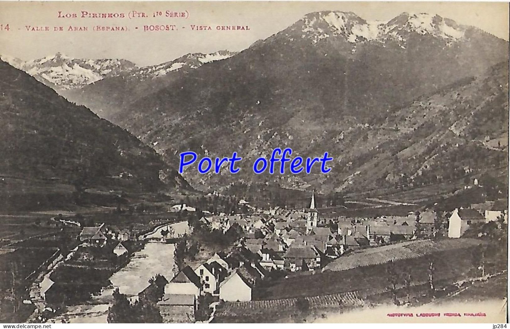 ES - Espagne - Valle De Aran  - Bosost - Vista General - Andere & Zonder Classificatie