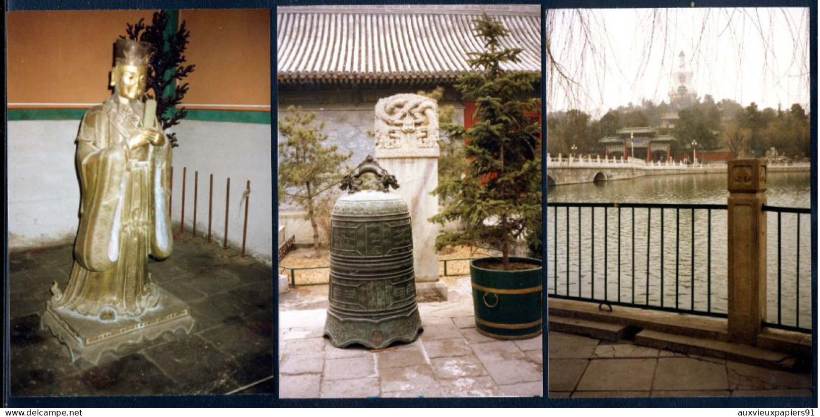 CHINE - PEKIN - 143 photos de mars 1987 - Monuments - coutumes - Exceptionnel (voir descriptif) - Année du LIEVRE