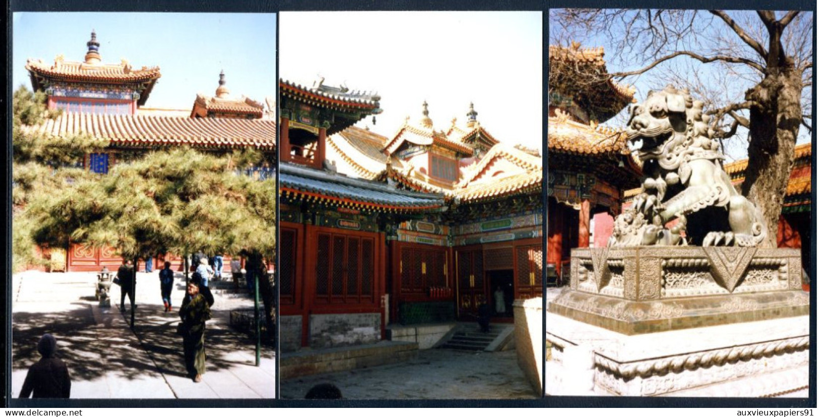 CHINE - PEKIN - 143 photos de mars 1987 - Monuments - coutumes - Exceptionnel (voir descriptif) - Année du LIEVRE