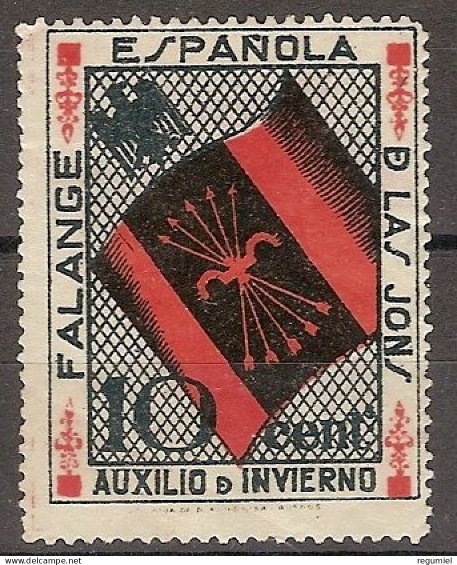 Auxilio De Invierno 19 (*) Falange - Nationalistische Ausgaben