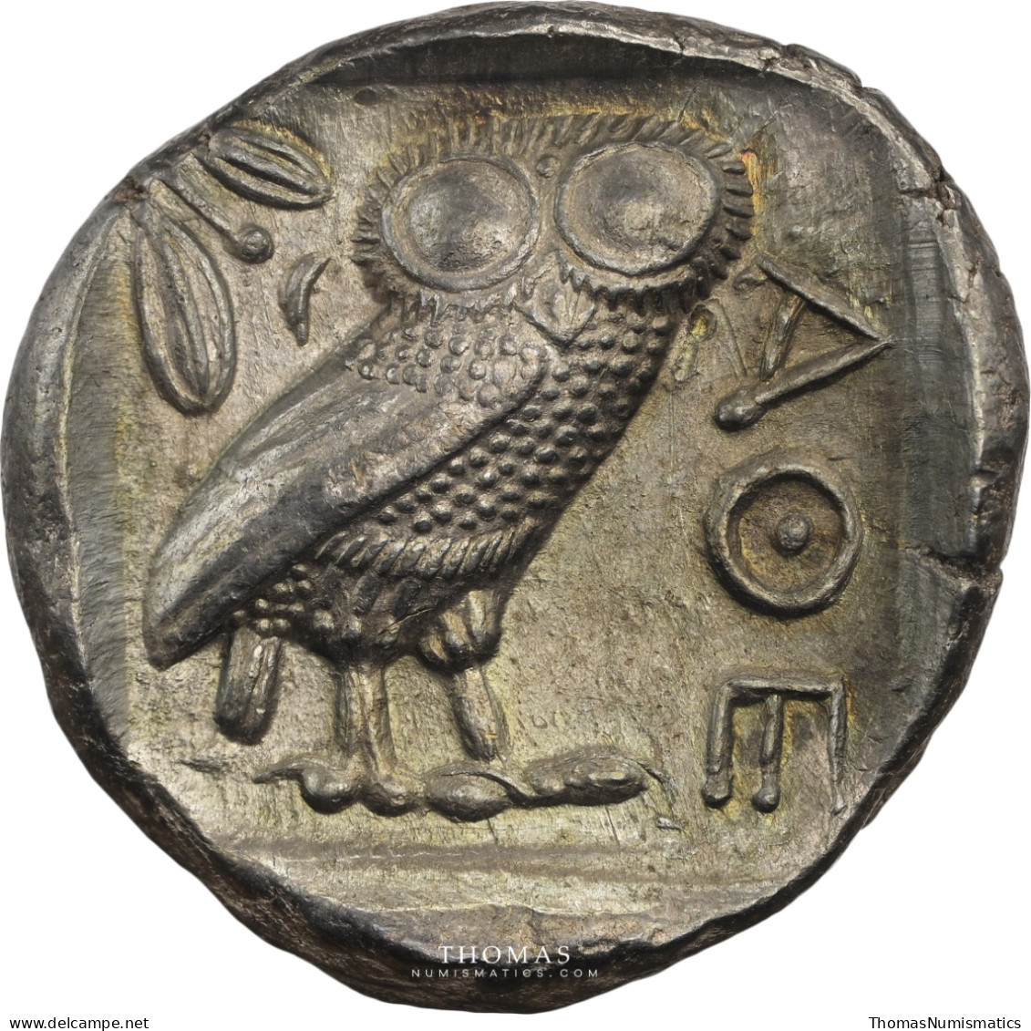 Athènes – Tétradrachme – NGC - Republiek (280 BC Tot 27 BC)