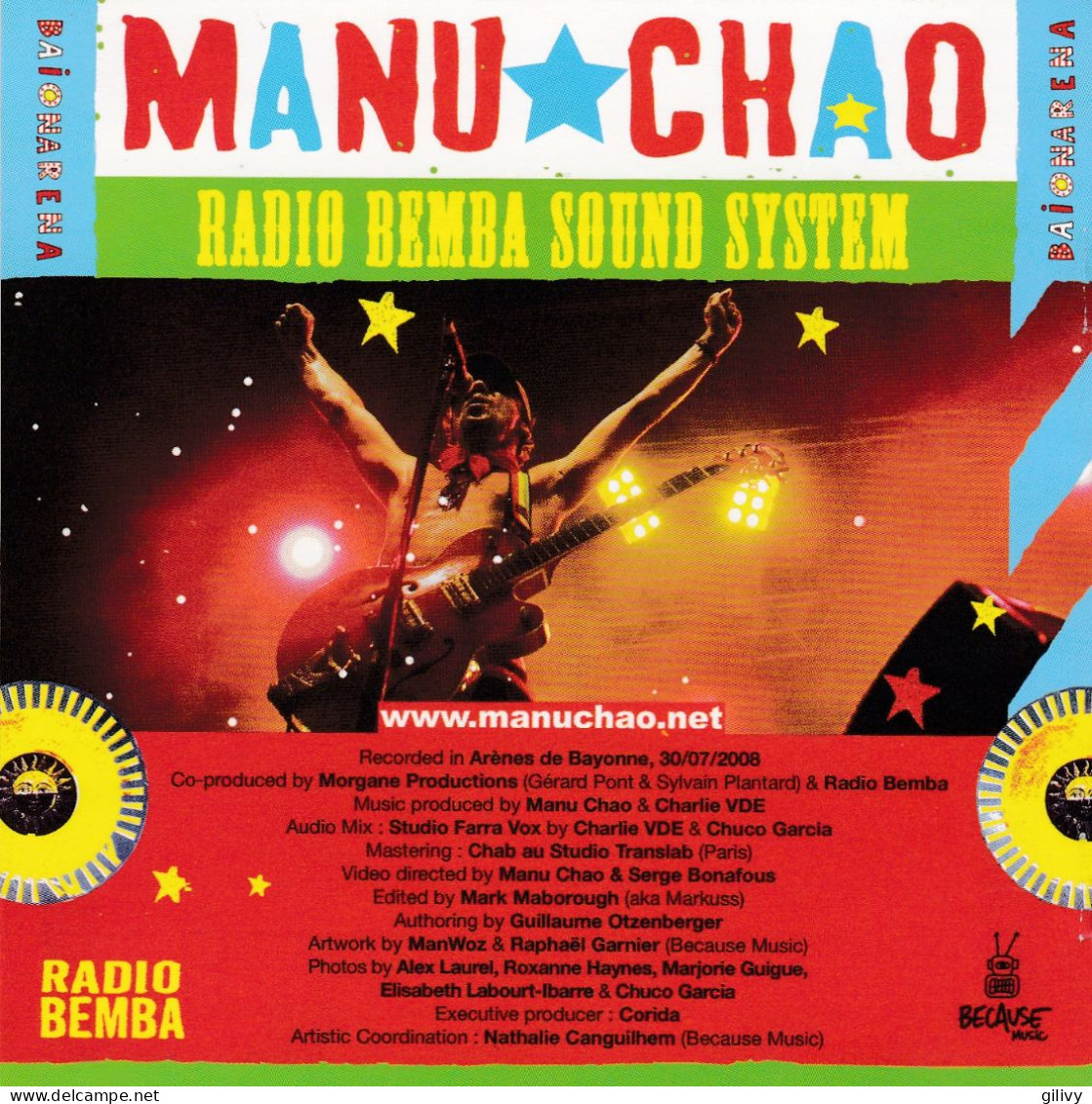 MANU CHAO : " Radio Bemba " - Double CD + DVD - Rock