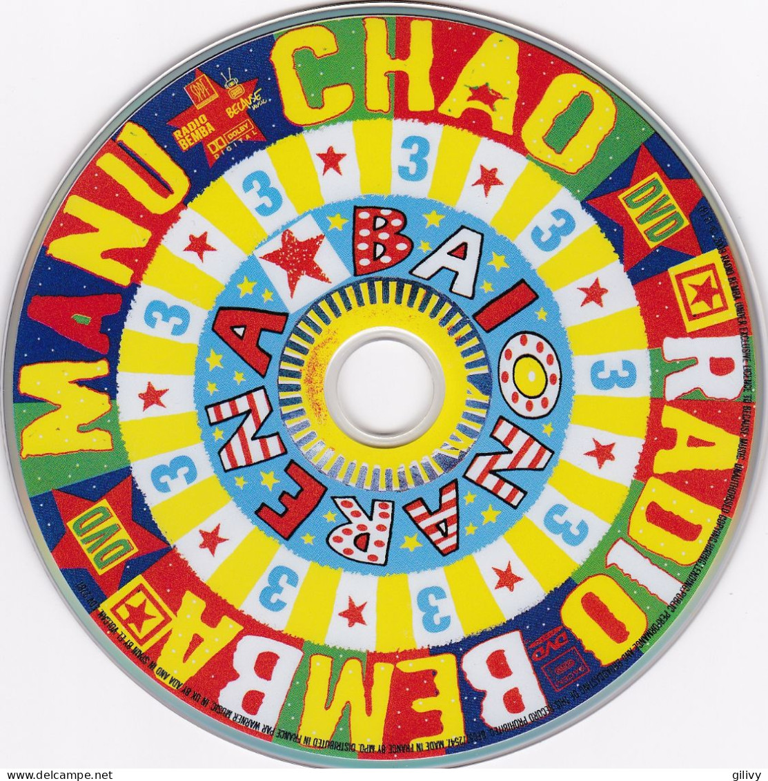 MANU CHAO : " Radio Bemba " - Double CD + DVD