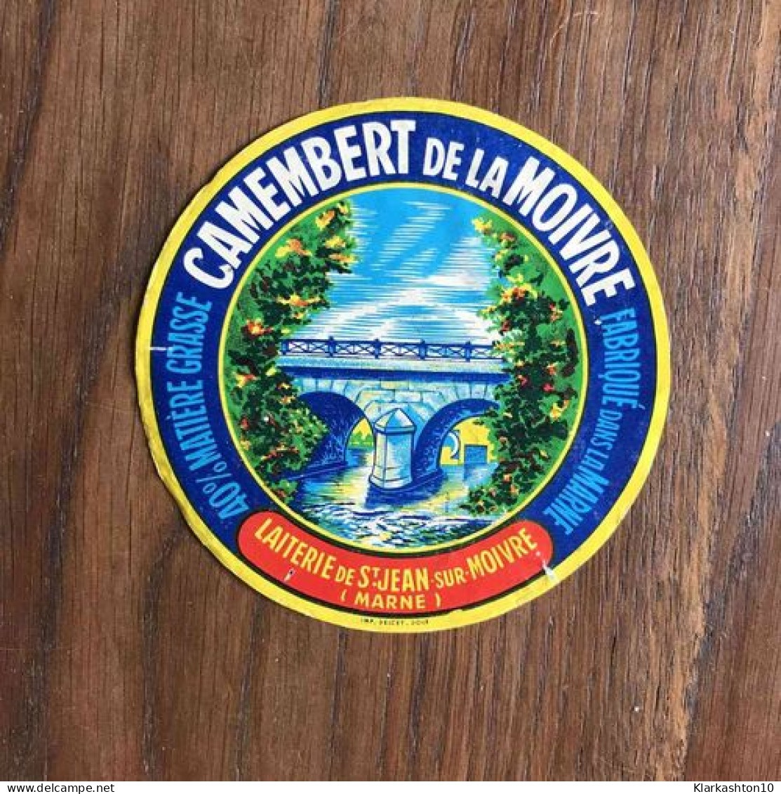 Camembert De La Moivre - Andere & Zonder Classificatie