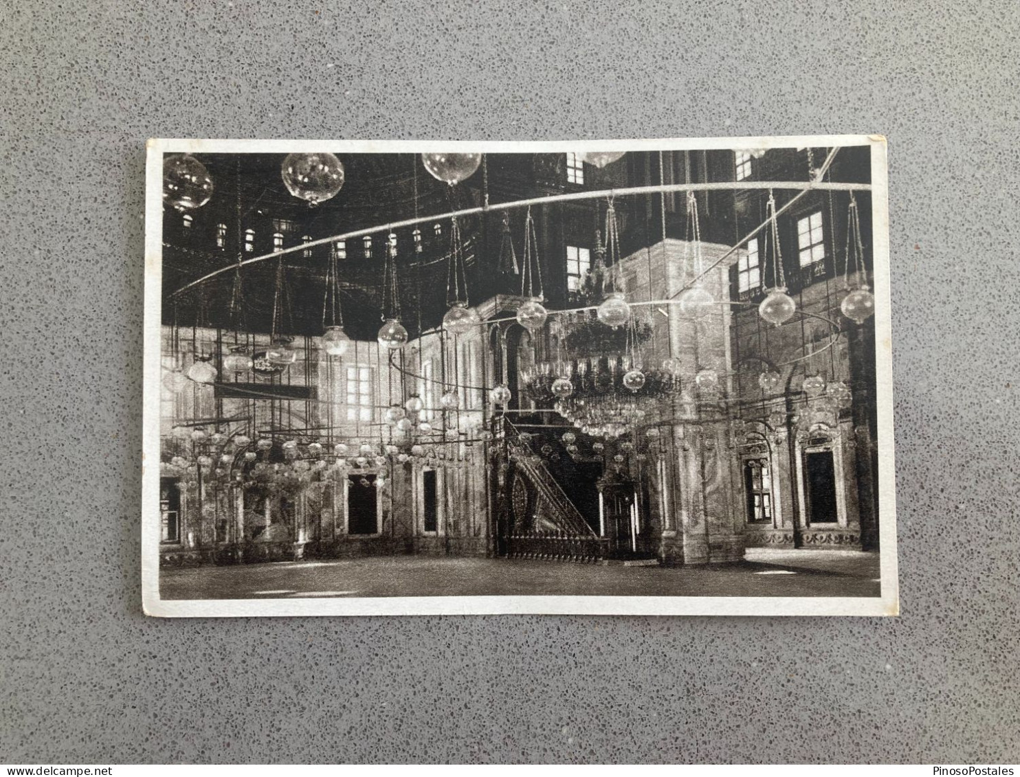 Cairo Interior Of The Mosque Of Mohammed Ali Carte Postale Postcard - Le Caire