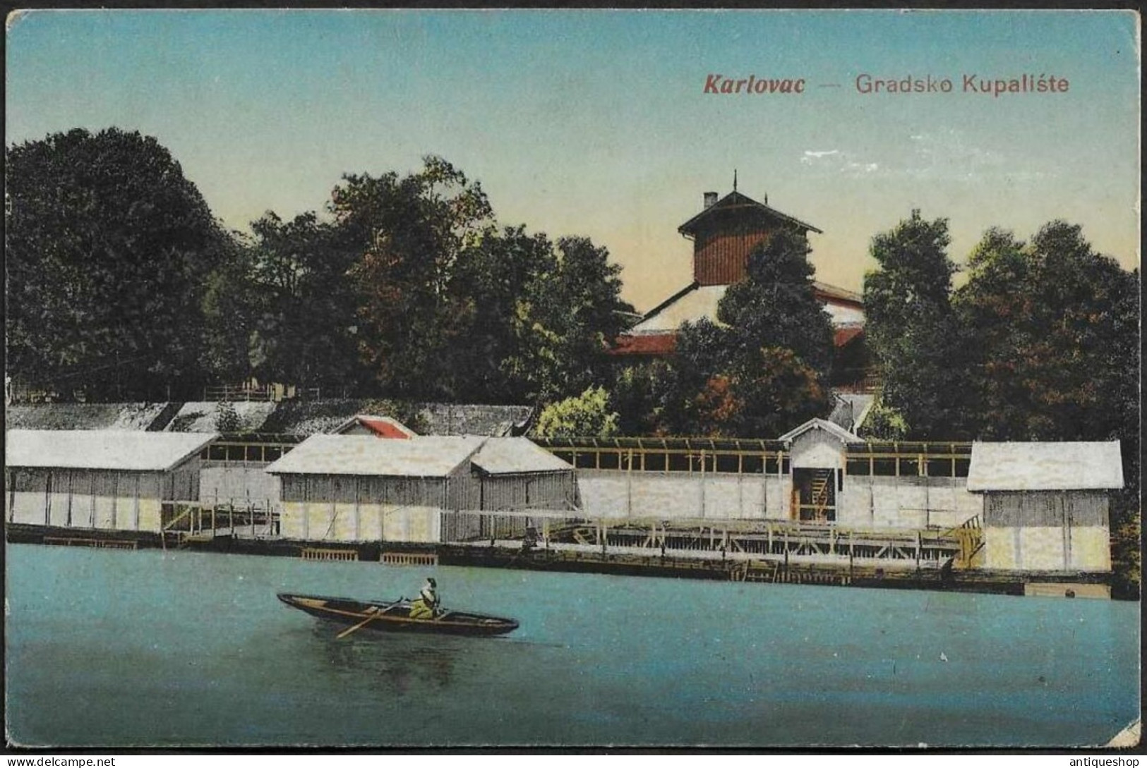 Croatia-----Karlovac-----old Postcard - Kroatien