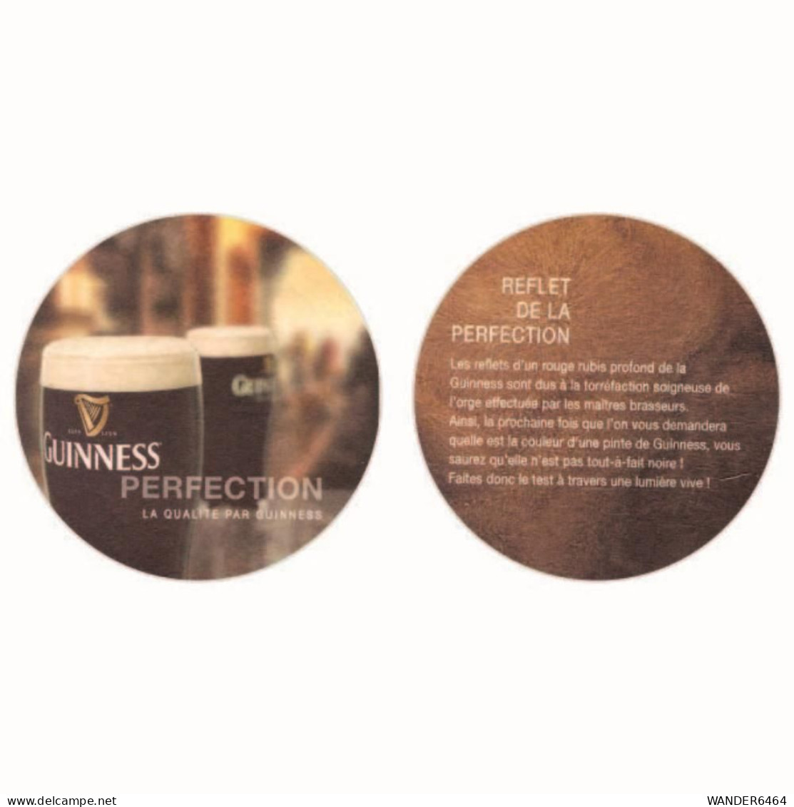 GUINNESS BREWERY  BEER  MATS - COASTERS #0084 - Beer Mats