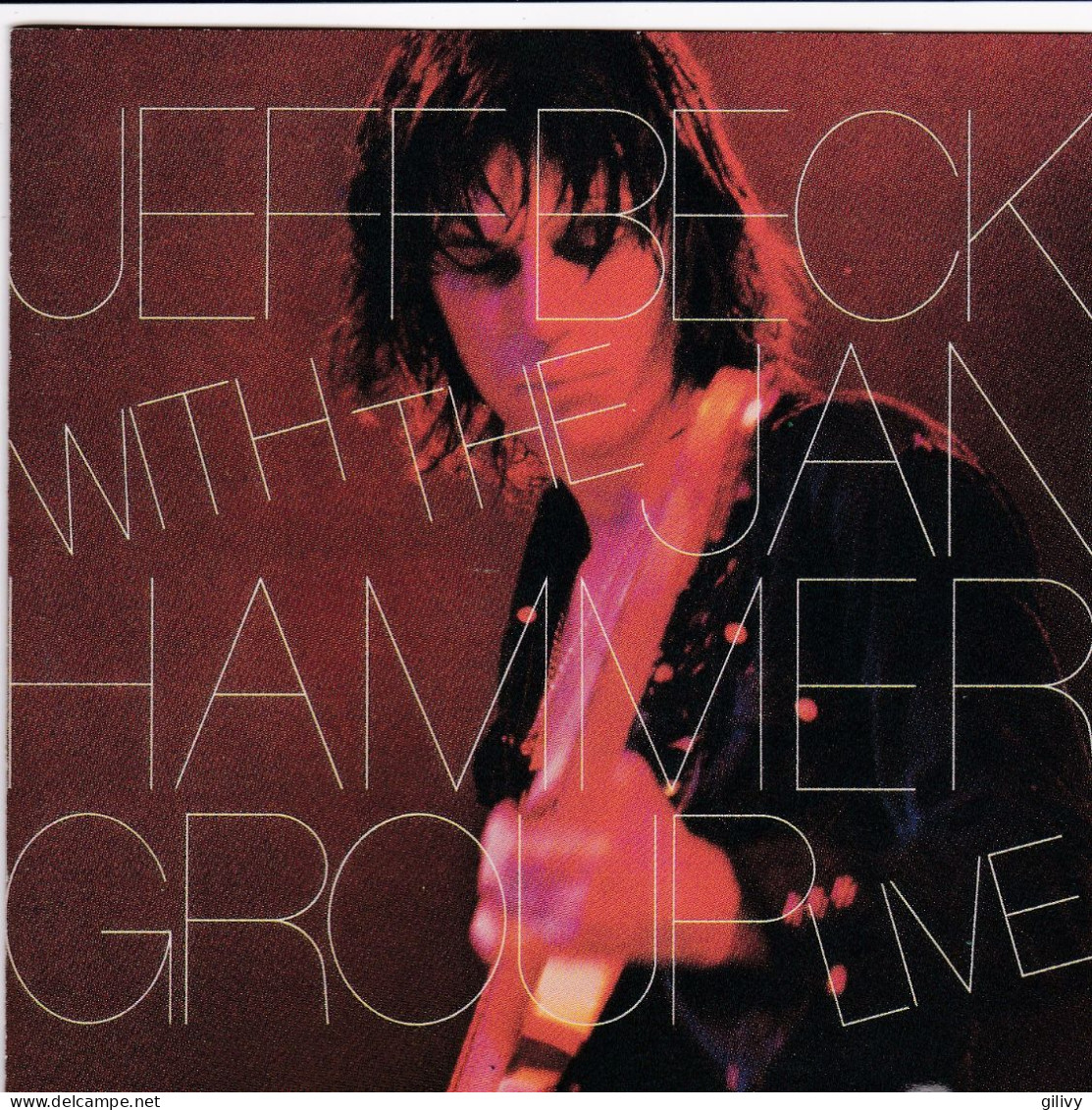 JEFF BECK WITH THE JAN HAMMER GROUP : " Live " - CD Album - Rock