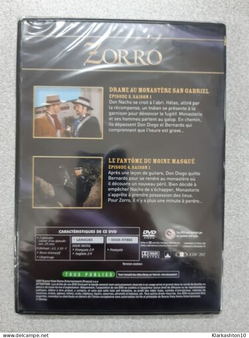 DVD Série Zorro Vol. 2 ép. 3 & 4 - Sonstige & Ohne Zuordnung