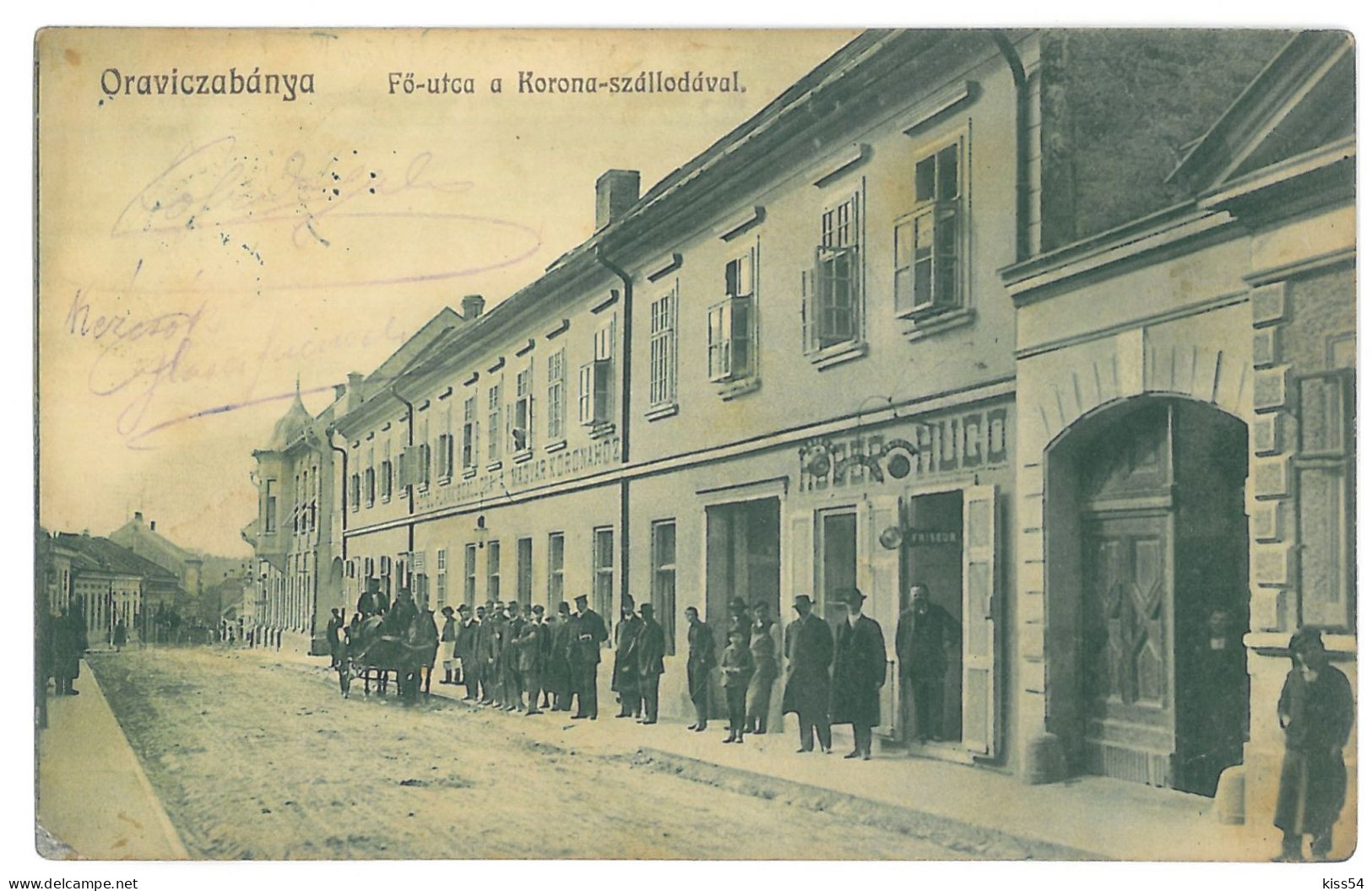 RO 97 - 14813 ORAVITA, Caras-Severin, Street Store, Romania - Old Postcard - Used - 1911 - Rumänien