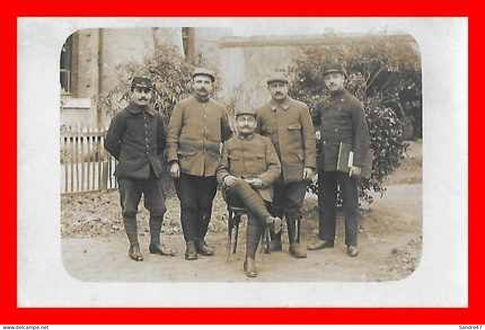 CPA MILITARIA. Souvenir D'un Combattant De 1915 Soigné à Verteuil D'Agenais Le 30/03/1916. *9016 - Characters