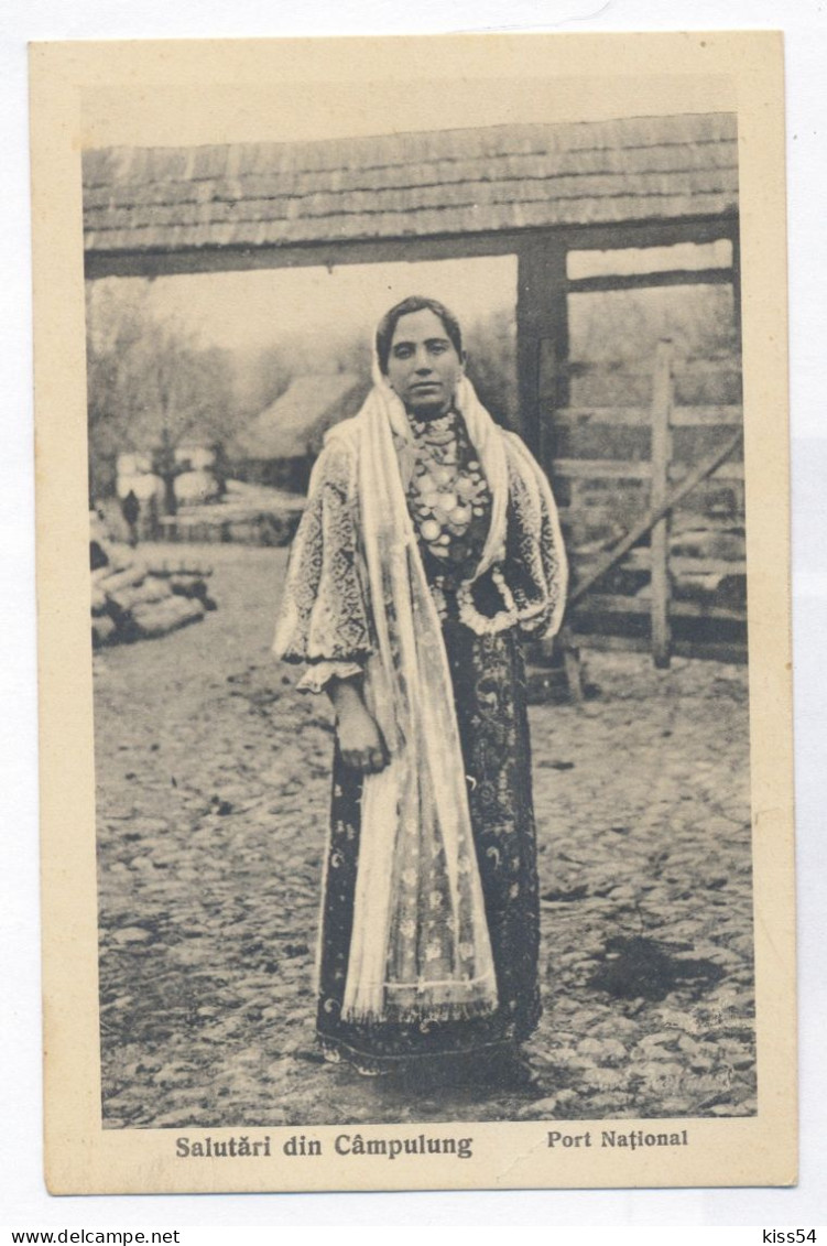 RO 97 - 14393 ETHNIC, Romania, Woman - Old Postcard - Unused - Romania