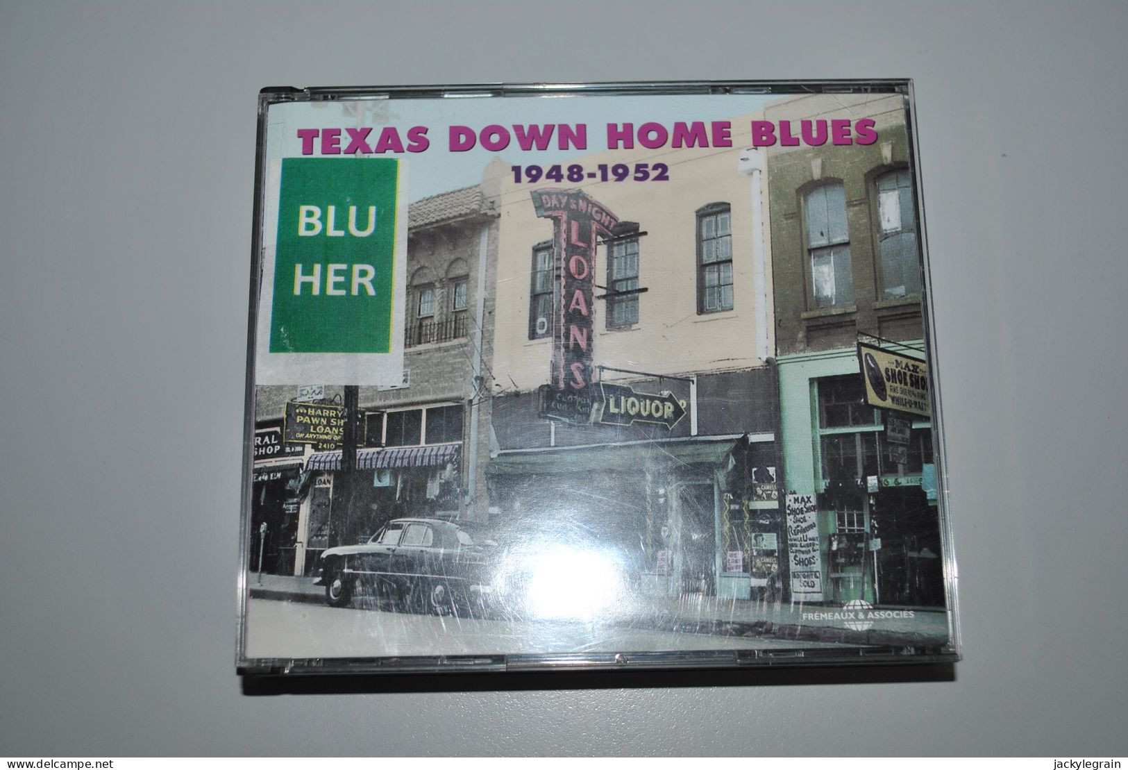 Texas Down Home Blues 1948-1952 Bon état Vente En Belgique Uniquement Envoi Bpost 3 € - Blues