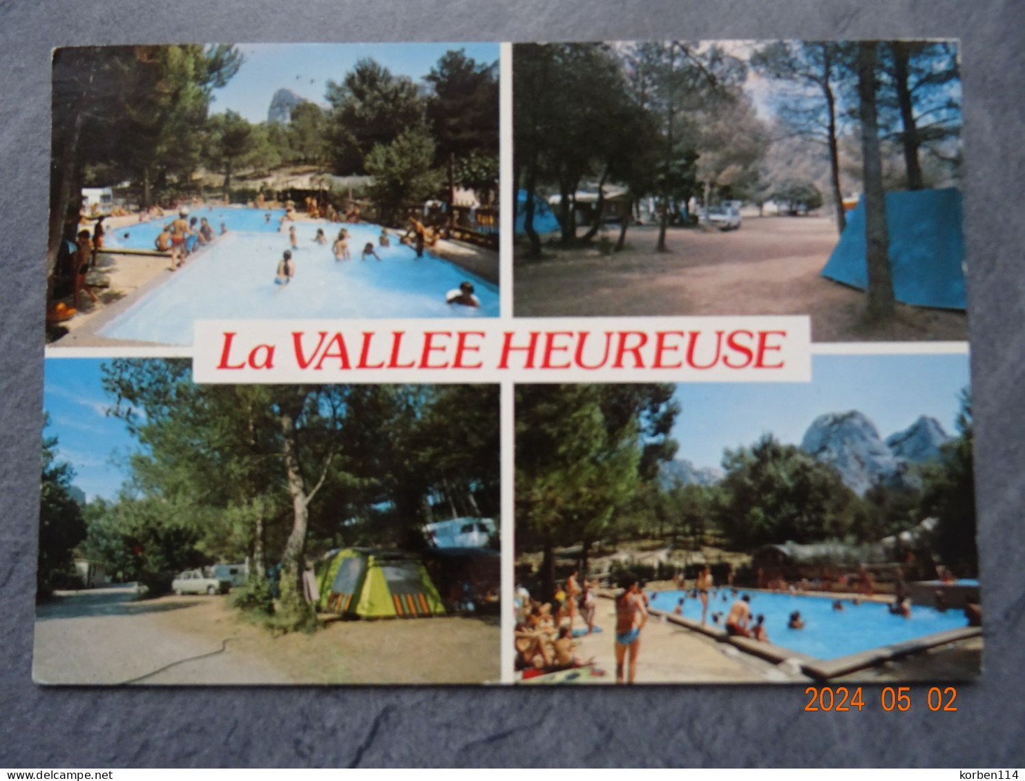 CAMPING "  LA VALLEE HEUREUSE  "  ORGON - Hotels & Restaurants