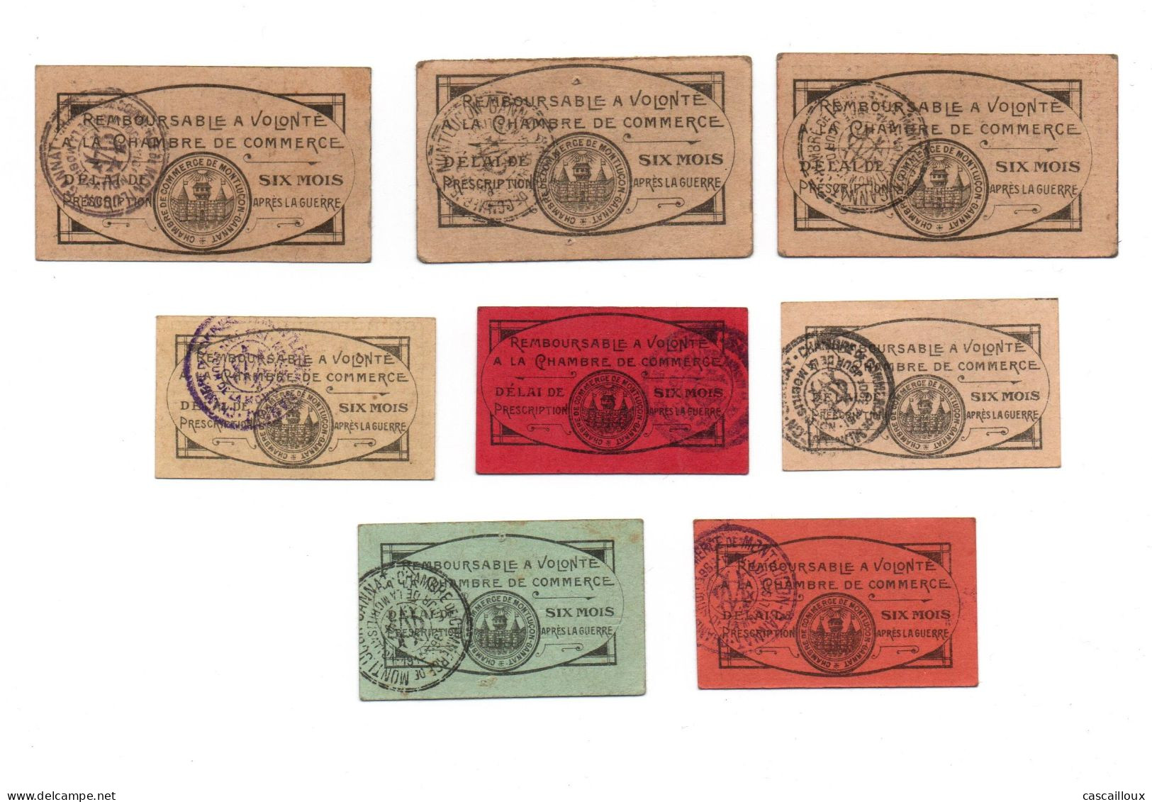 Billets De Nécessité - Vrac - Billets