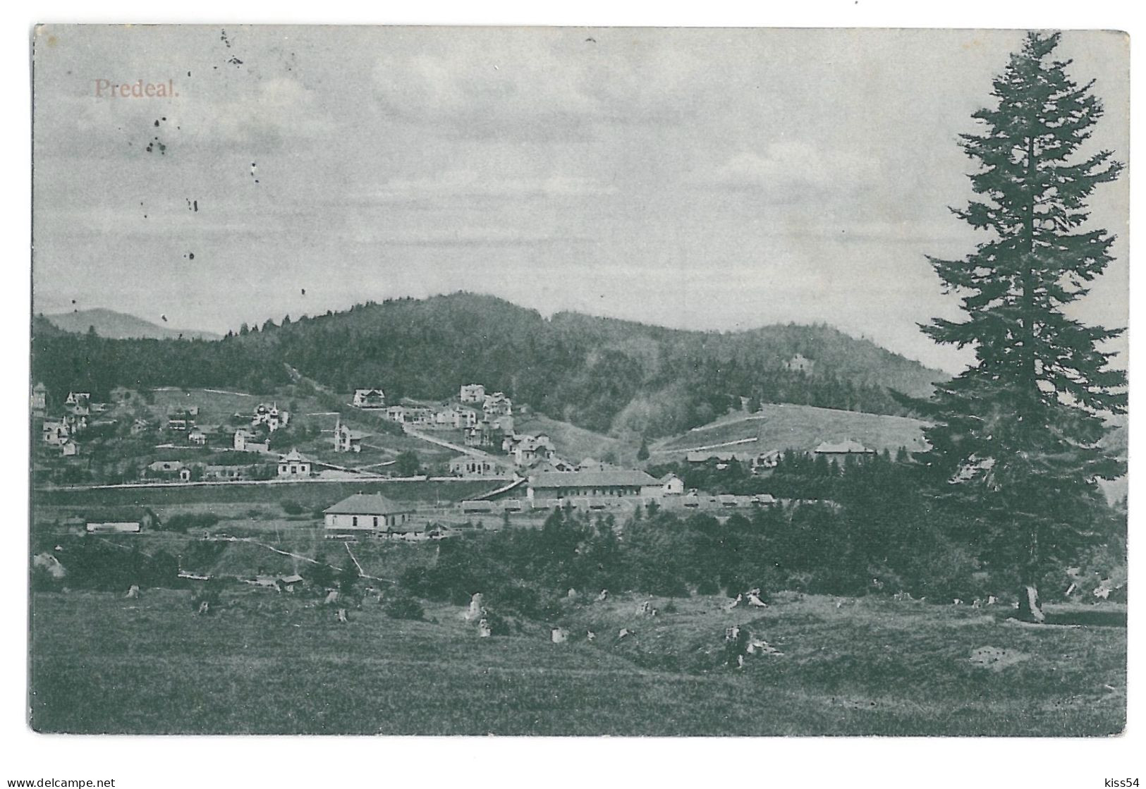 RO 97 - 13582 PREDEAL, Panorama - Old Postcard - Used - 1906 - Romania