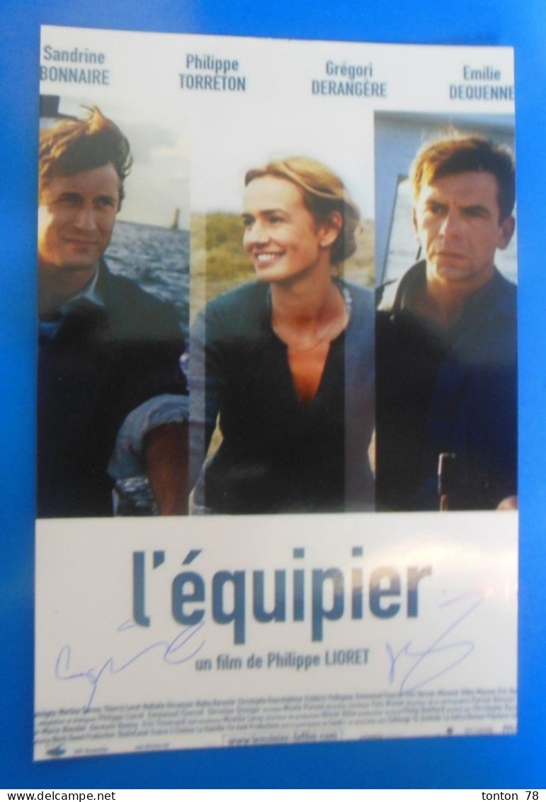 AUTOGRAPHE DE SANDRINE BONNAIRE SUR PHOTO - Acteurs & Comédiens