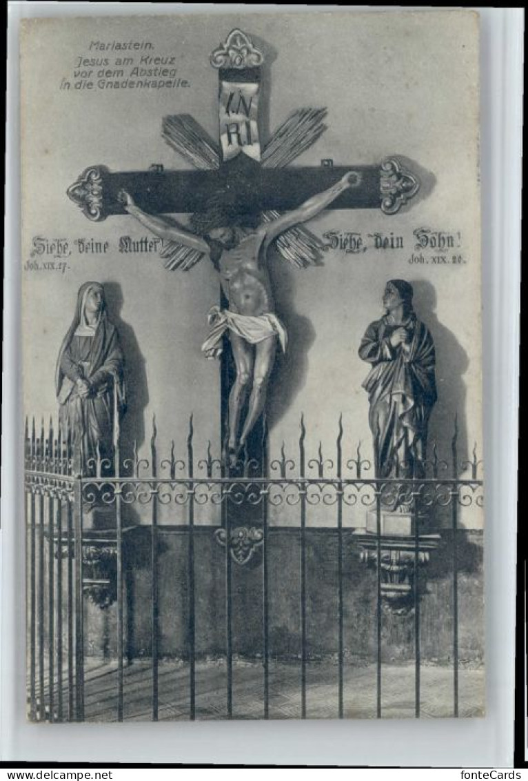 10720573 Mariastein SO Mariastein [Stempelabschlag]Jesus Am Kreuz Gnadenkapelle  - Sonstige & Ohne Zuordnung