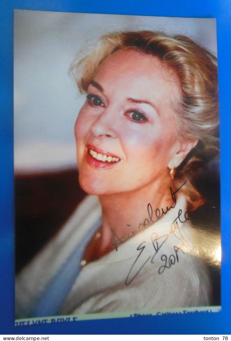 AUTOGRAPHE DE EVELYNE BUYLE SUR PHOTO - Acteurs & Comédiens