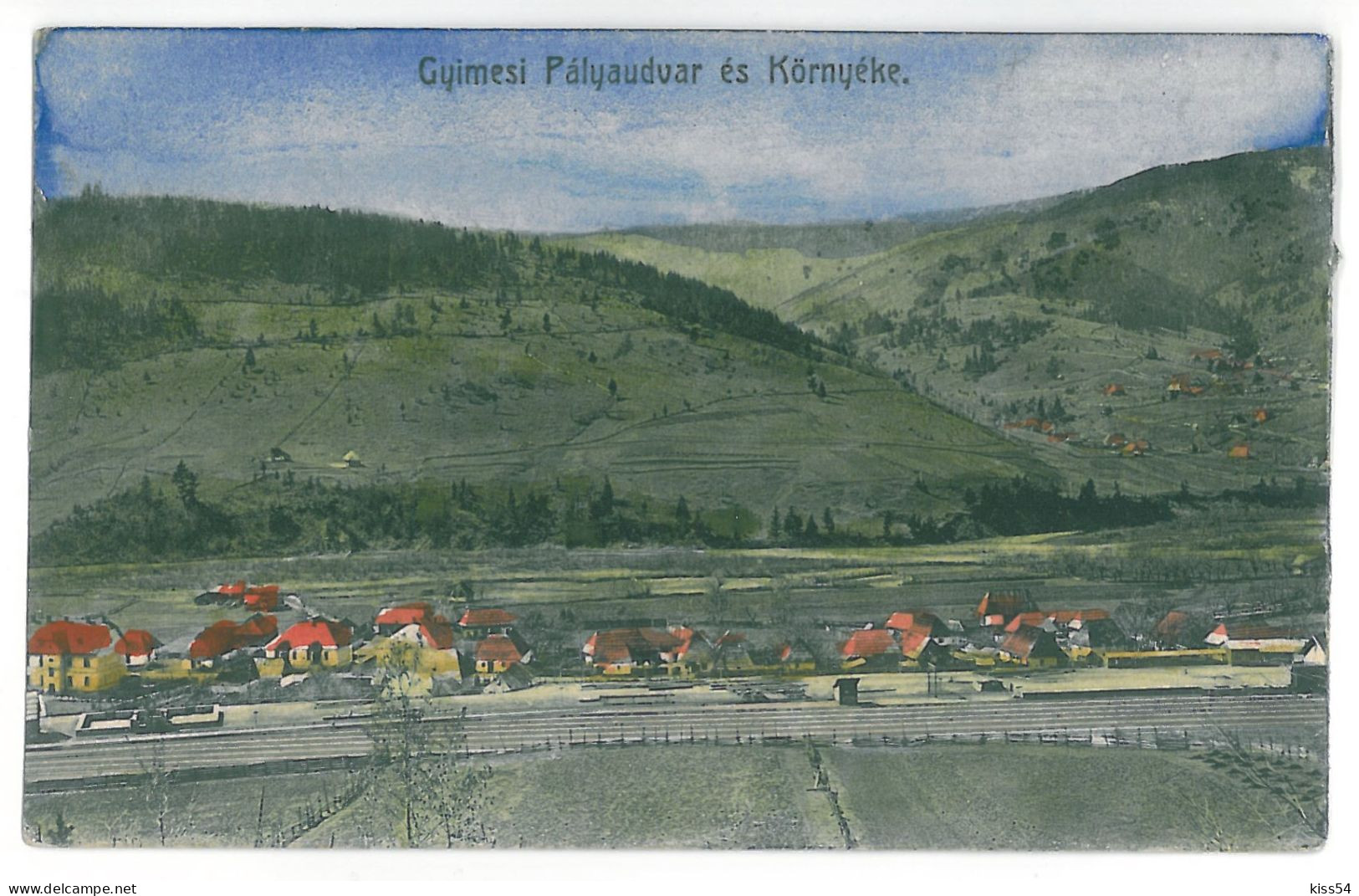 RO 97 - 14126 GHIMES, Bacau, Railways, Romania - Old Postcard - Used - 1909 - Rumänien