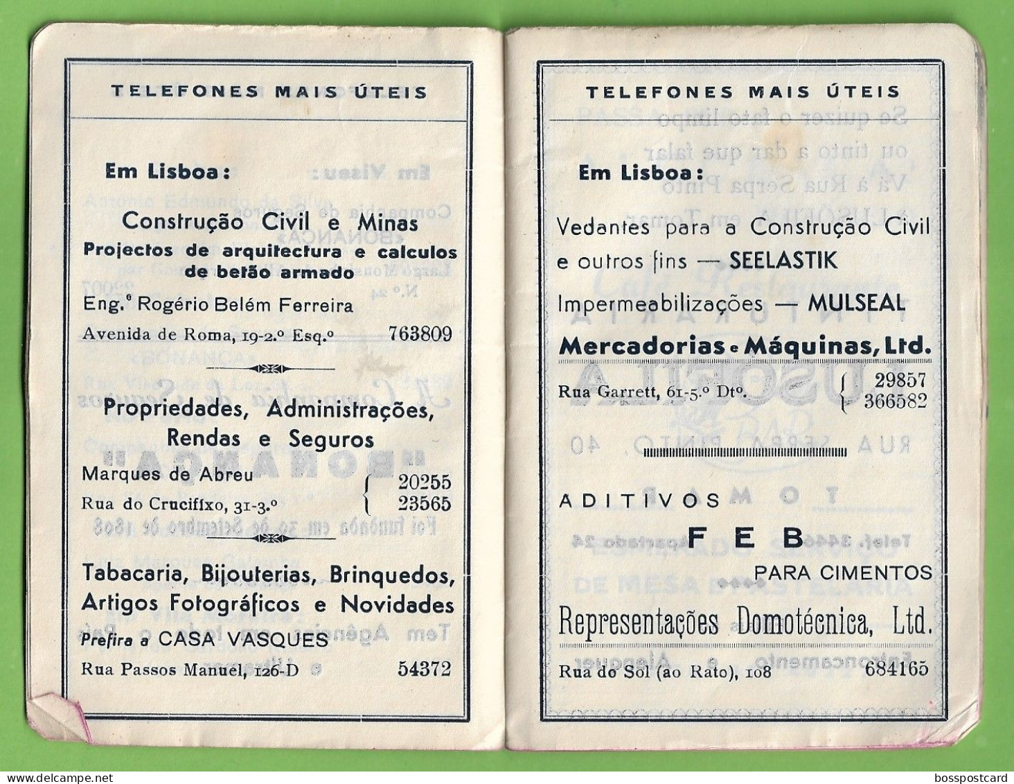 Lisboa - Calendário De 1801 A 1980 Da Companhia De Seguros Bonança - Portugal - Grand Format : ...-1900