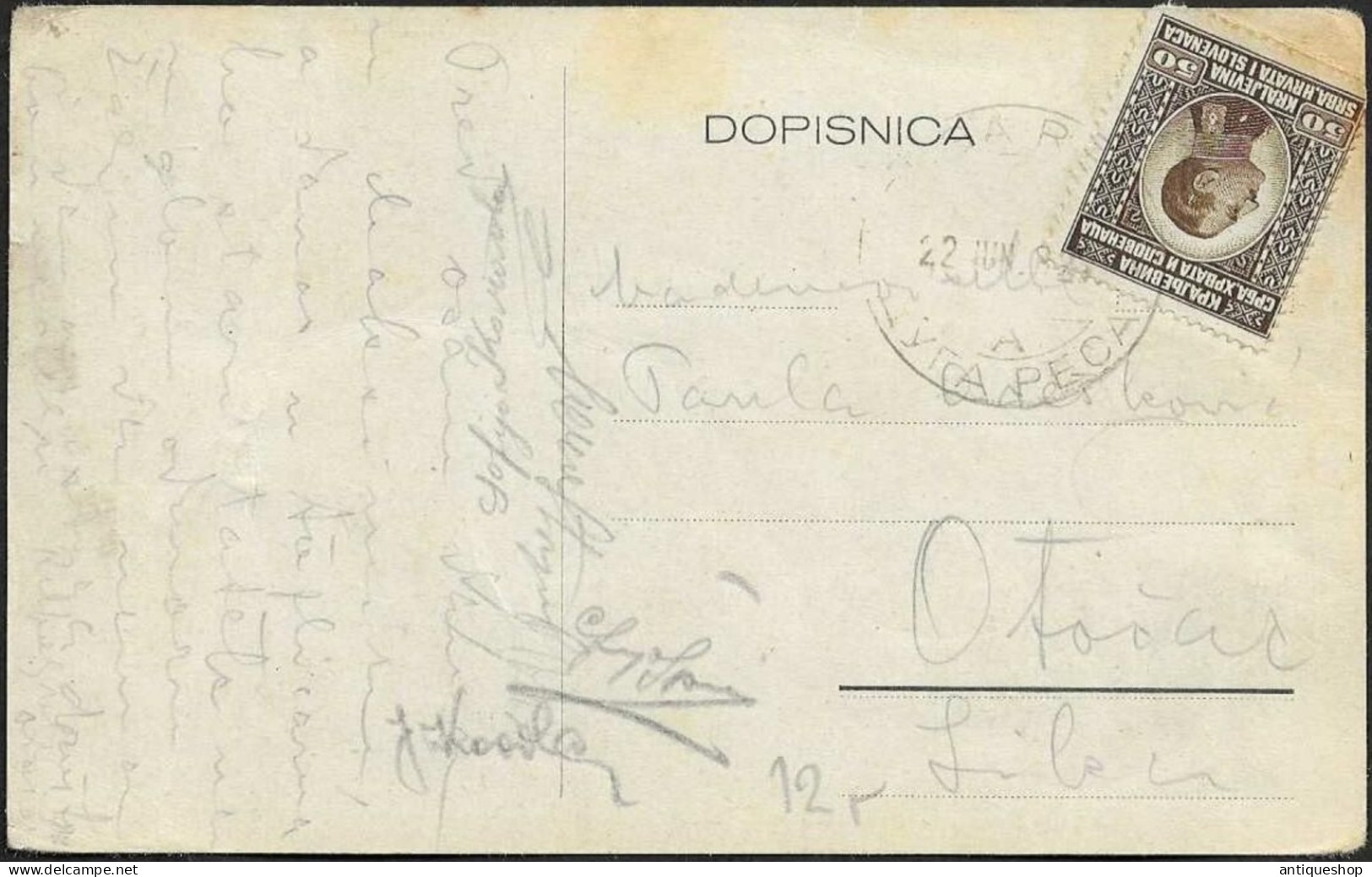 Croatia------Toplice Lesce-----old Postcard - Kroatien
