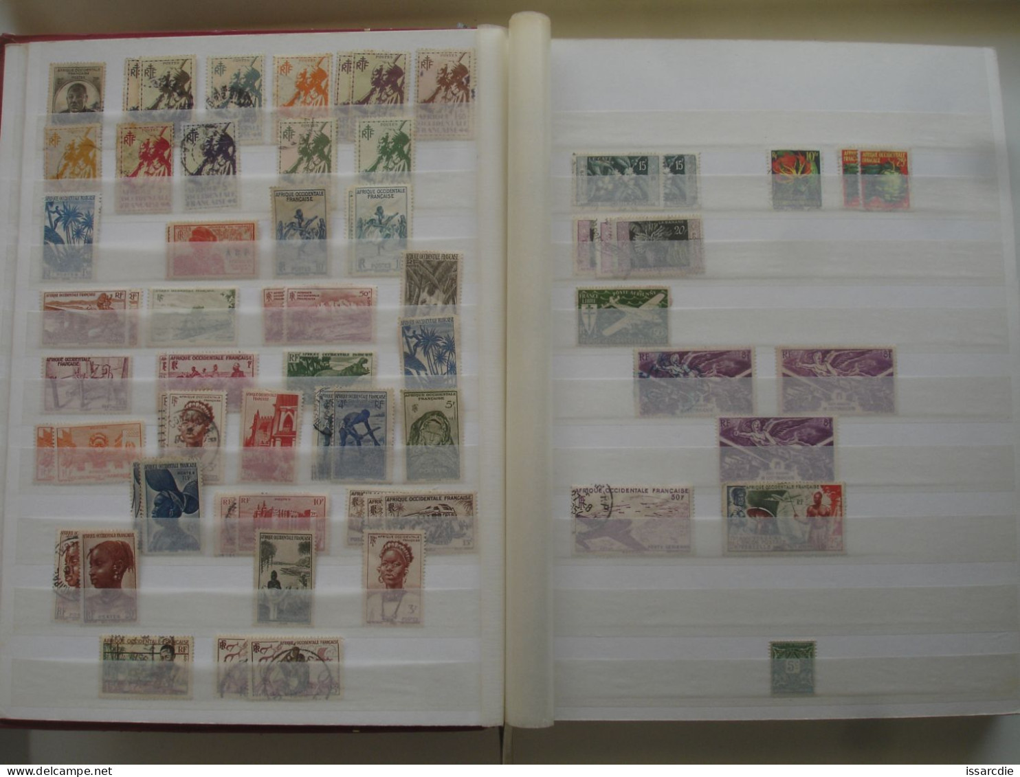 album de timbres anciennes colonies française