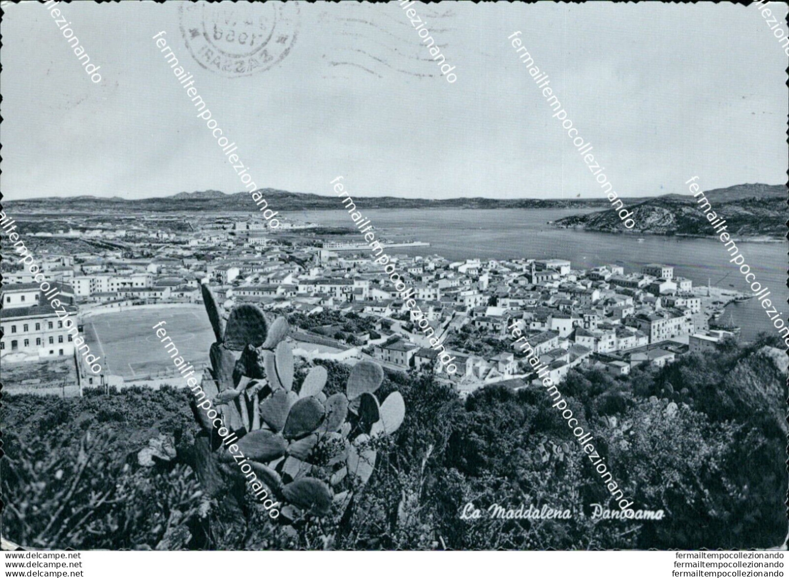 Bb13 Cartolina La Maddalena Panorama Sassari Sardegna - Sassari