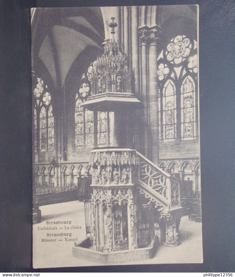 67293 . STRASBOURG . CATHEDRALE . LA CHAIRE . STRASSBUR - Straatsburg