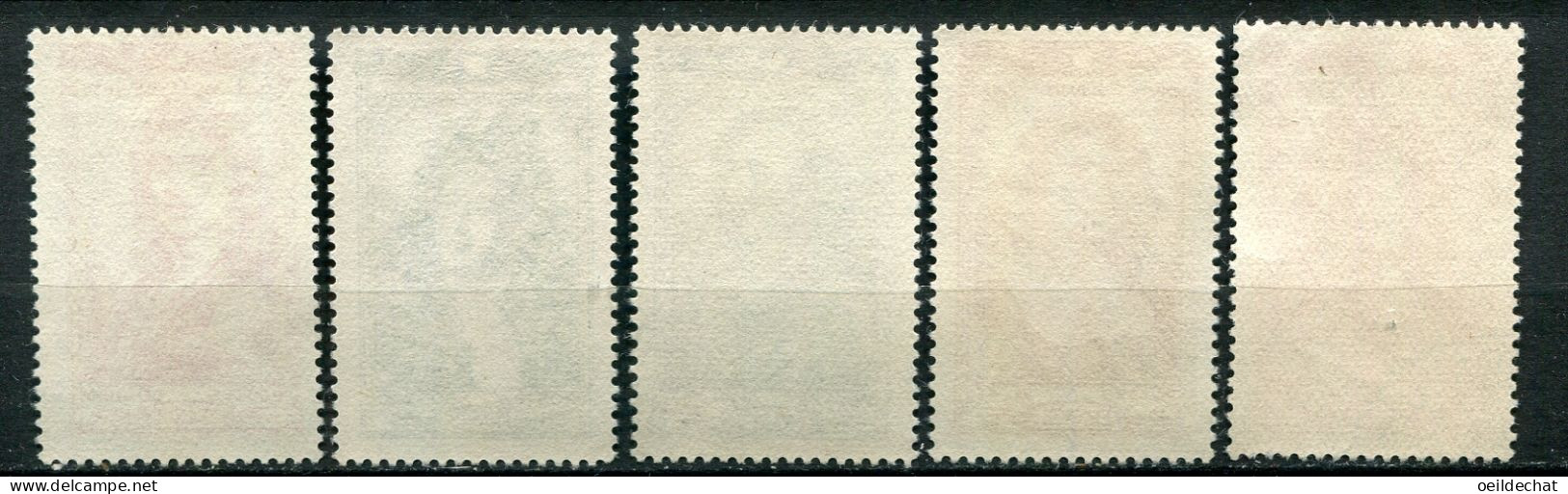 26482 FRANCE N°612/7°sauf 615 Célébrités Du XVIIè. Siècle  1944  TB - Used Stamps