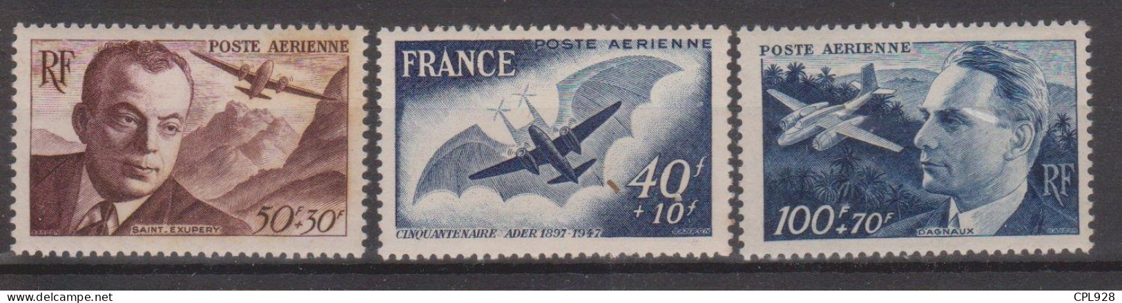 France N° PA21 à PA23 Neuf Sans Charnières - 1927-1959 Neufs