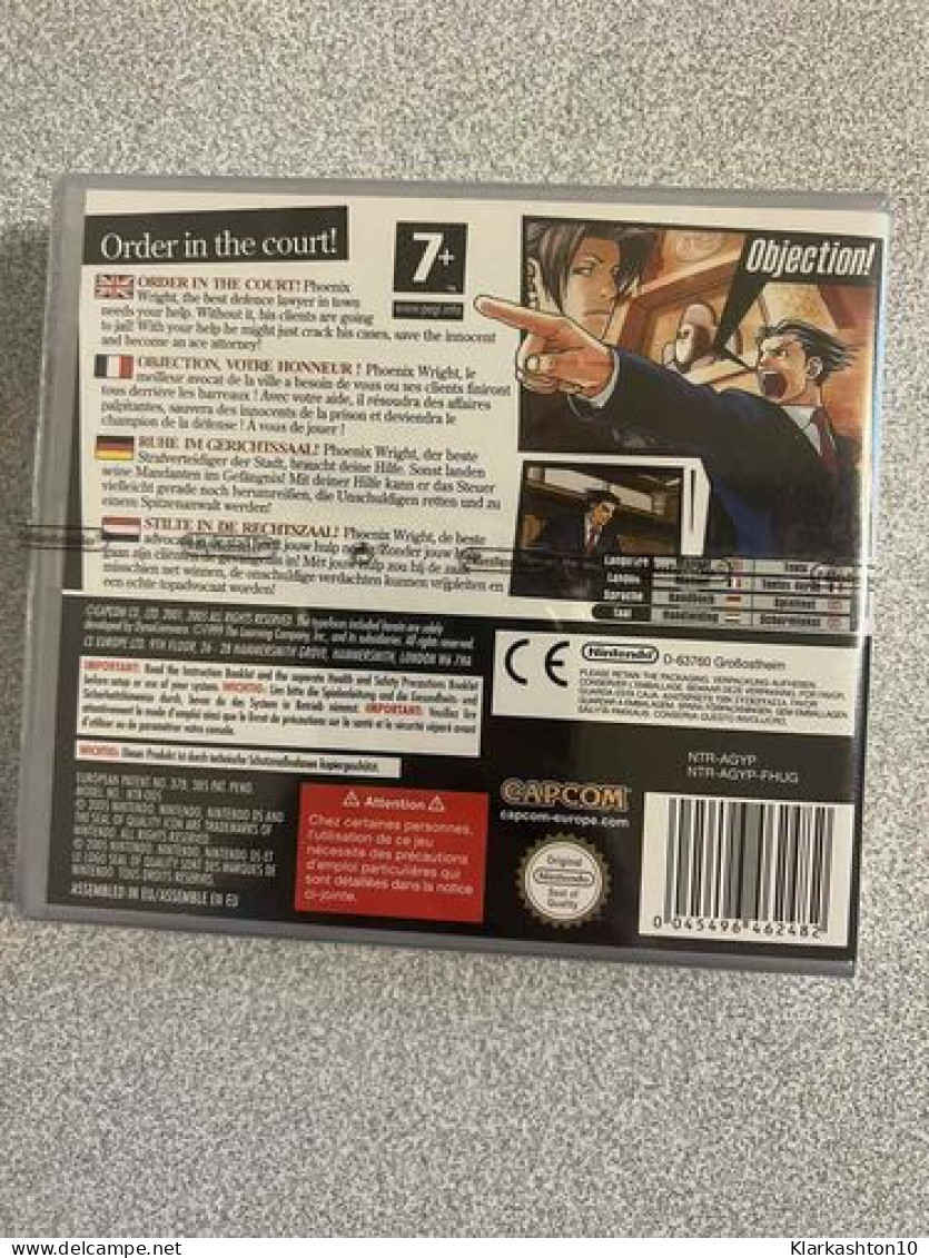 Phoenix Wright: Ace Attorney (Nintendo DS) [UK Import] - Autres & Non Classés