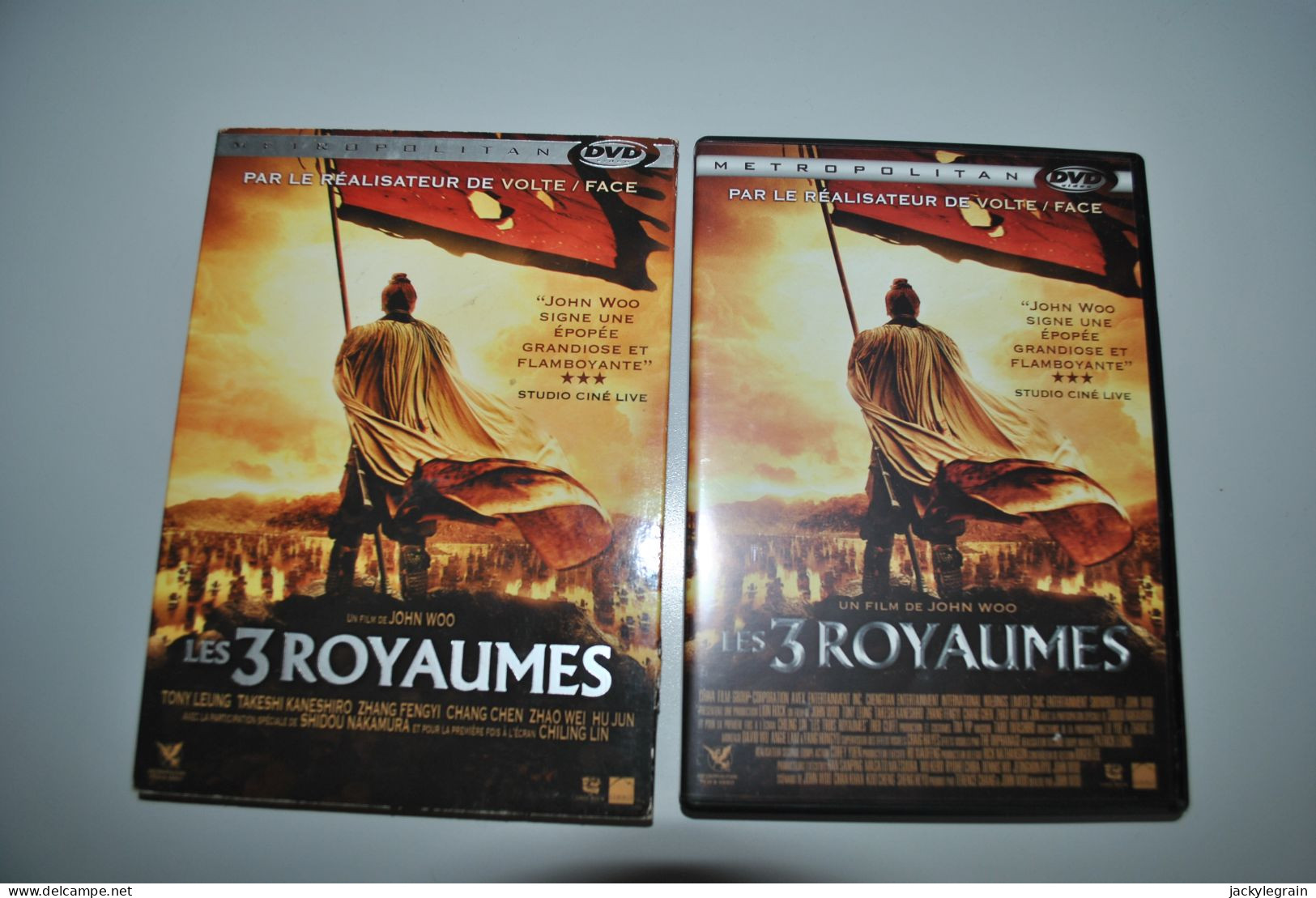 DVD "3 Royaumes"/John Woo Langues Chinois/français Bon état Vente En Belgique Uniquement Envoi Bpost 3 € - Action, Aventure