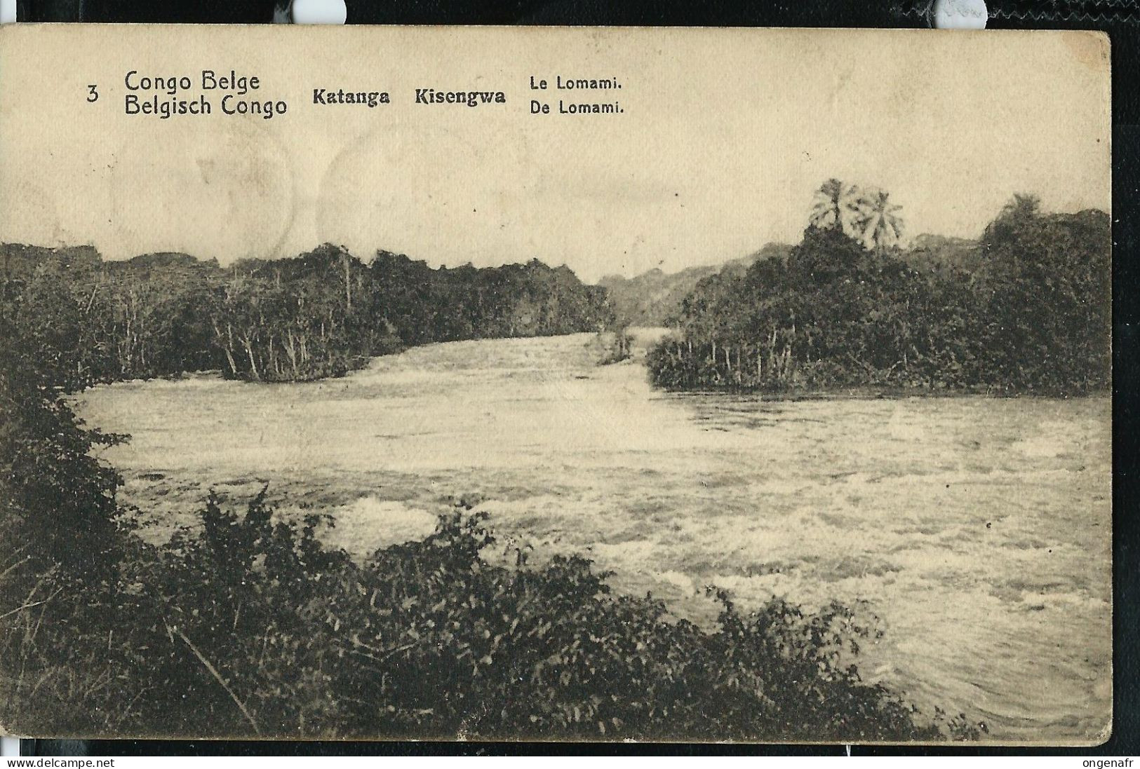 Carte Avec Vue: N° 43 - 3 ( Katanga - Kisengwa - Le Lomami ) Obl. AVAKUBI 07/04/1913 Pour Assche 31/05/13 - Entiers Postaux