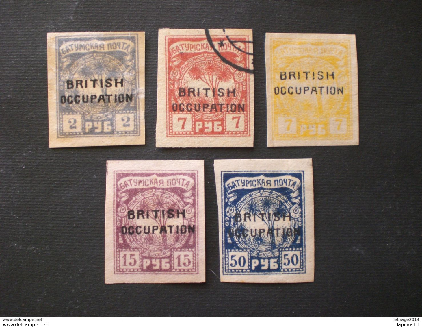 RUSSIA 1919 OCCUPAZIONE BRITANNICA MNG - Unused Stamps