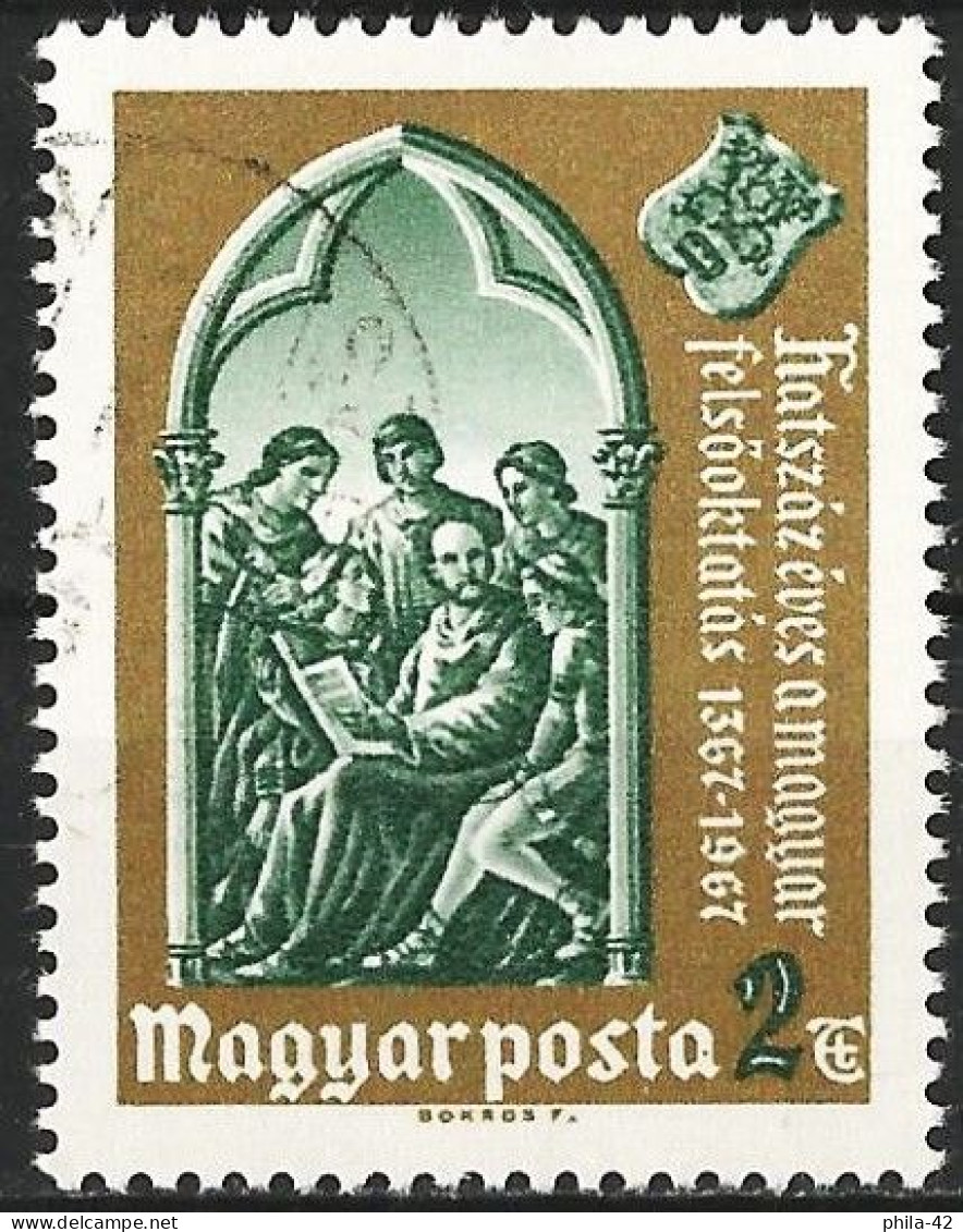 Hungary 1967 - Mi 2363 - YT 1929 ( Centenary Of Higher Education In Hungary ) - Gebraucht