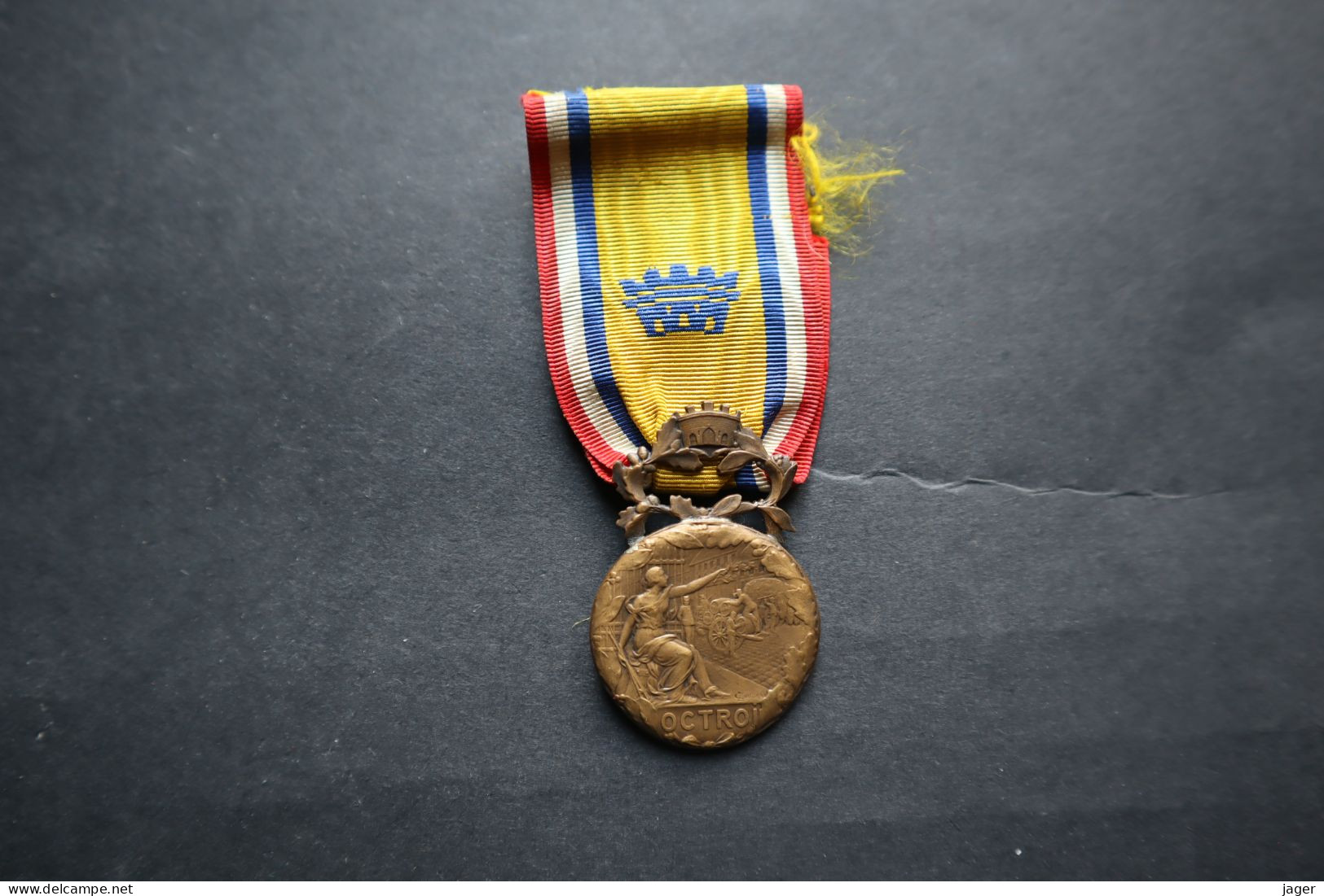 Médaille  De L'Octroi Ministère De L'Intérieur - France