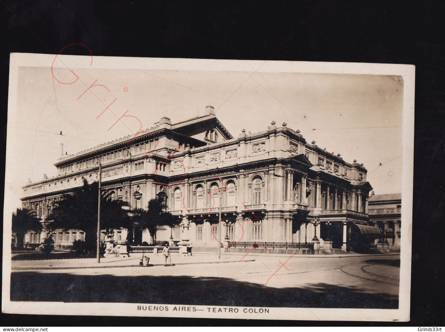 Buenos Aires - Teatro Colon - Fotokaart - Argentina