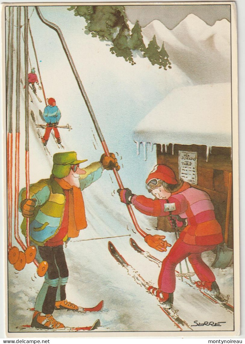 Humour :  Illustrateur  SERRE Glenat , Le  Ski - Humour