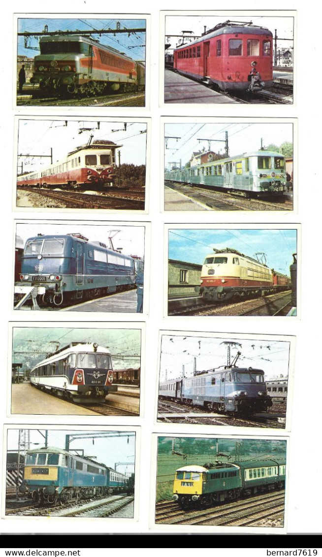 Image Vignette Auto Adhesive - Collection La Vie Du Rail -l'histoire Des Chemins De Fer -72-77-79-80-83-84-86-93-88-94 - Altri & Non Classificati